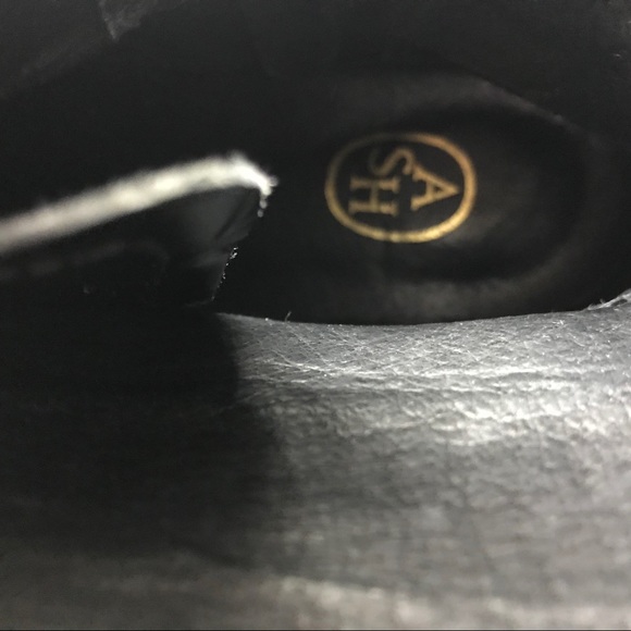 ASH Patent Leather Chunky Combat Boots - Picture 8 of 11